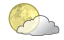 Partly cloudy